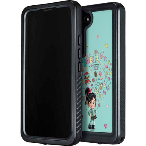 Disney Wreck-it Ralph Vanellope Sugar Icons Galaxy S24 Waterproof Case